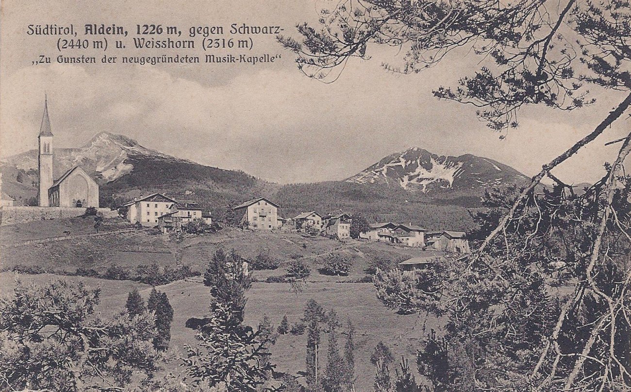 Aldein um 1914